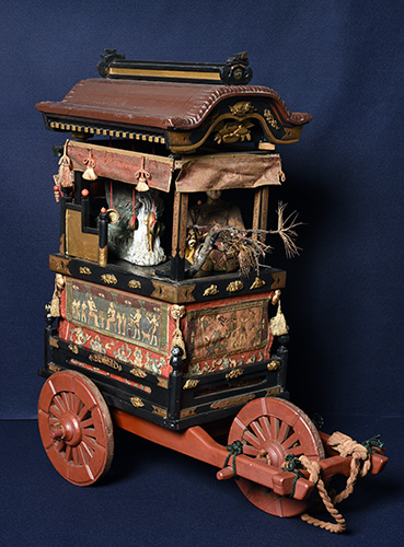大津祭龍門滝山模型