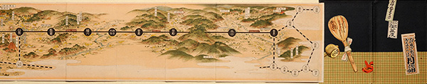近江鉄道沿線名勝之栞(塚四郎旧蔵資料)